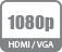 1080p / HDMI-VGA